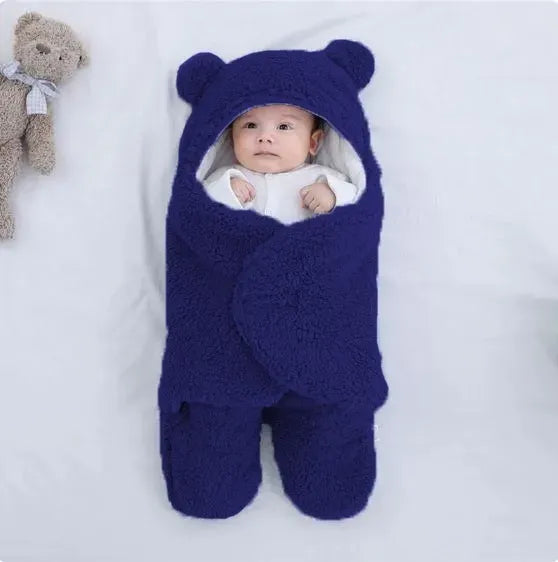 بطانية لفّ البيبي